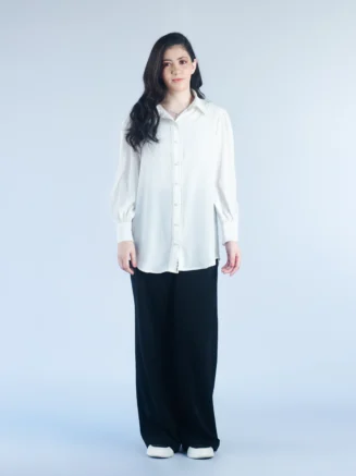 Luminous Button-Up Shirt